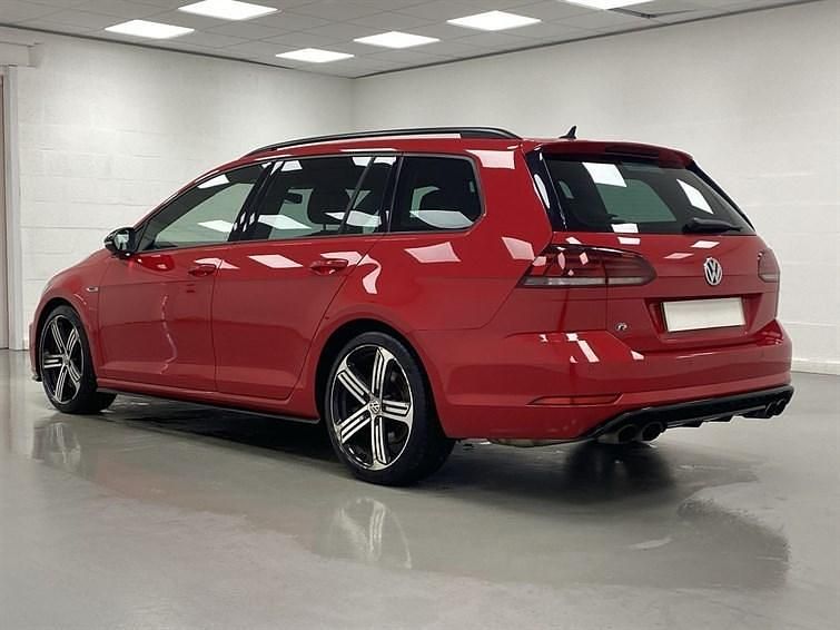 Used VW Golf VII R 2018 Red Estate