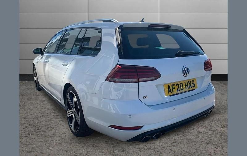 Second-hand VW Golf VIII R 296 CP (217 kW) 2020 Alb Break