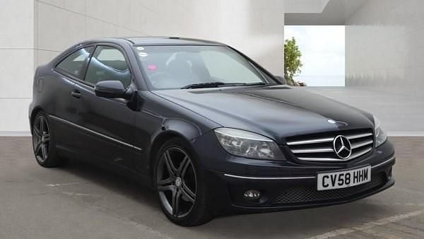 Used Mercedes CLC180 143 HP (105 kW) 2008 Black Hatchback