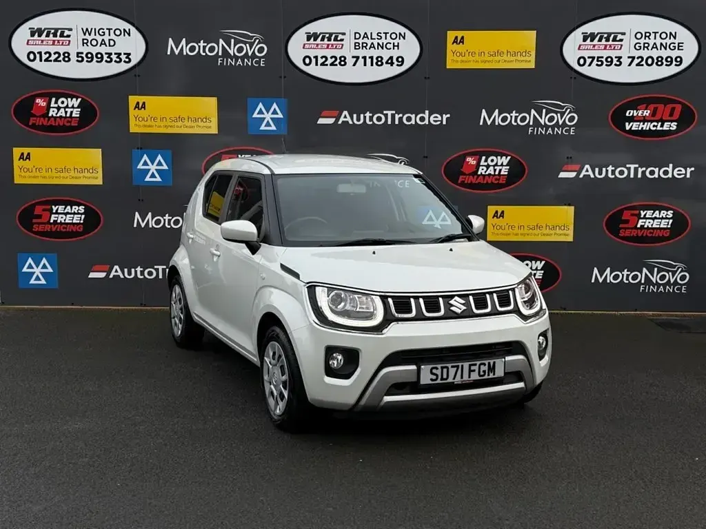 Used Suzuki Ignis SZ3 83 HP (61 kW) 2021 White SUV
