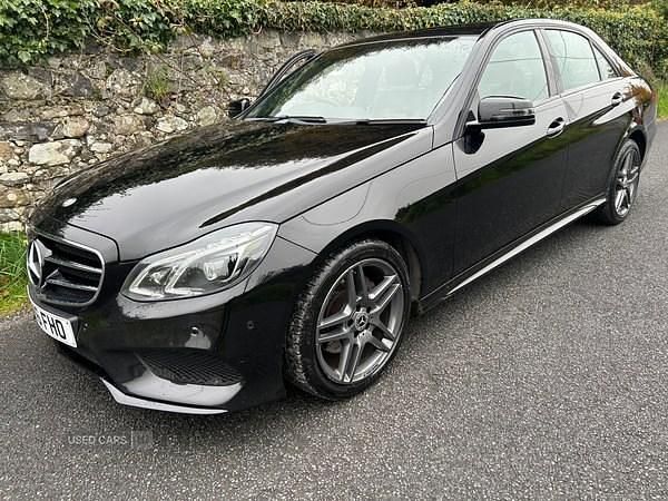Used Mercedes E220 AMG 177 HP (130 kW) 2016 Black Sedan