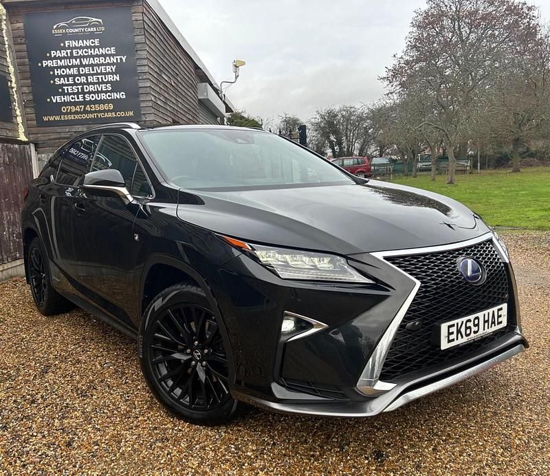 Black Used 2019 Lexus RX450h Sport Line SUV | £22,995 (Fair price) - Image 1/4