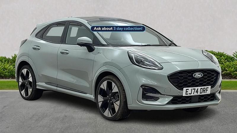 Grey Used 2024 Ford Puma ST-Line X Hatchback | £24,499 - Image 1/4