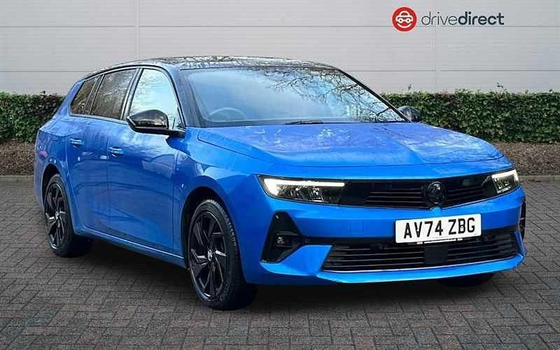 Used Vauxhall Astra S 131 HP (96 kW) 2024 Blue Estate