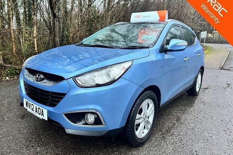 Used Hyundai ix35 Premium 115 HP (84 kW) 2012 Blue SUV