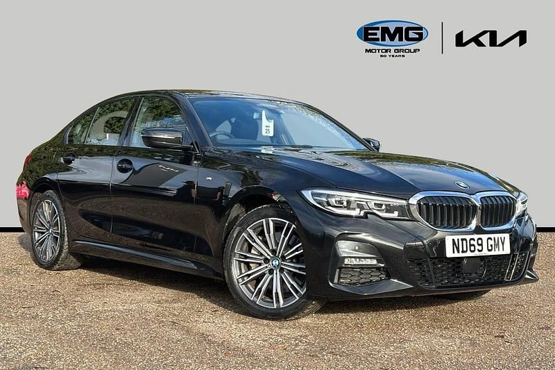 Black Used 2019 BMW 330 M Sport Sedan | £17,999 (Fair price) - Image 1/3