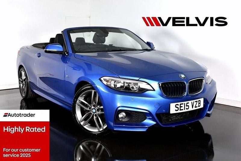 Blue Used 2015 BMW 228 M Sport Cabriolet | £14,322 - Image 1/4