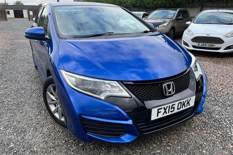 Blue Used 2015 Honda Civic S Hatchback | £6,750 (Fair price) - Image 1/1