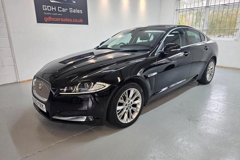 Black Used 2012 Jaguar XF Luxury Sedan | £5,495 (Fair price) - Image 1/1