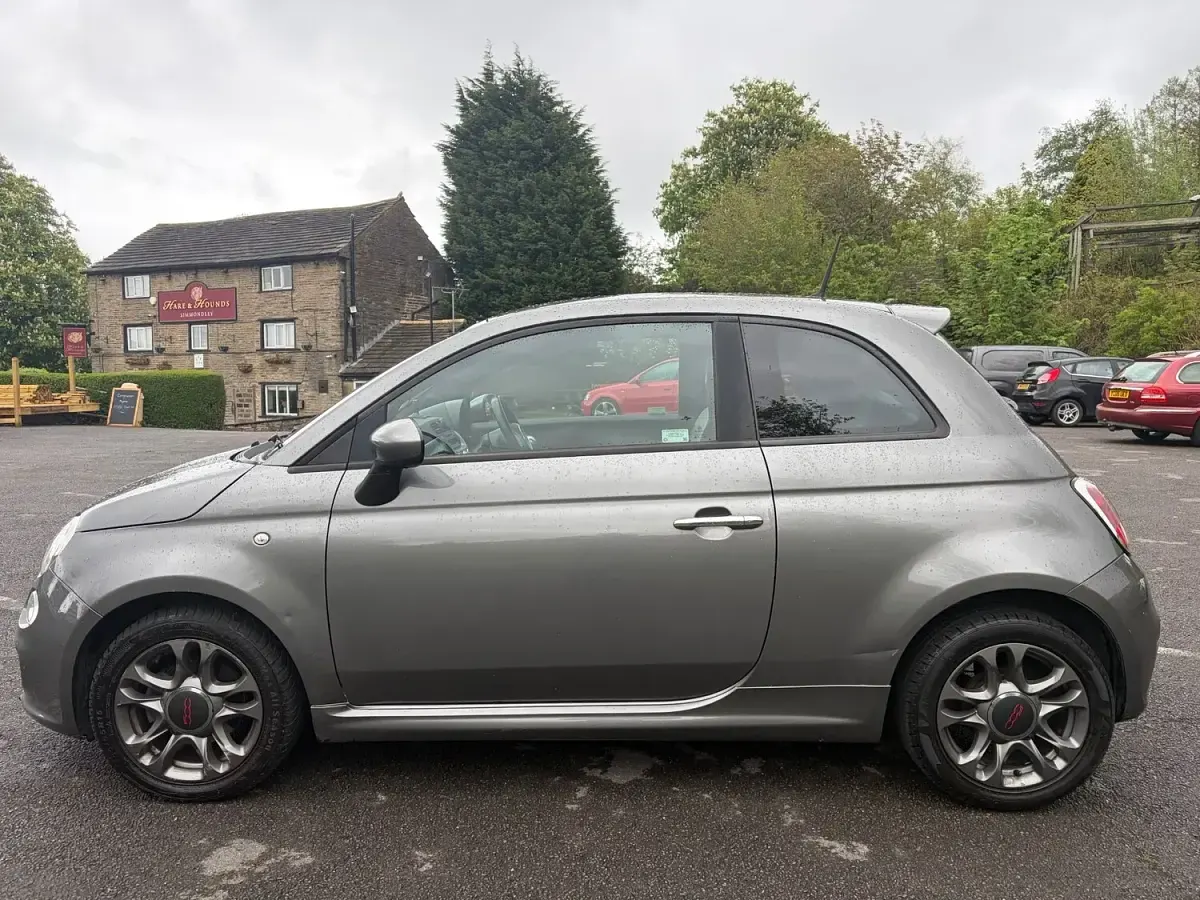 Used Fiat 500 S 75 HP (55 kW) 2014 Grey Hatchback
