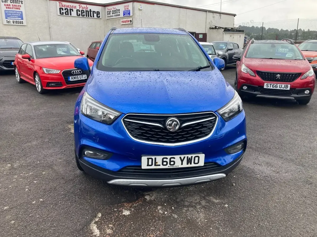 Used Vauxhall Mokka X Active 115 HP (84 kW) 2016 Blue SUV