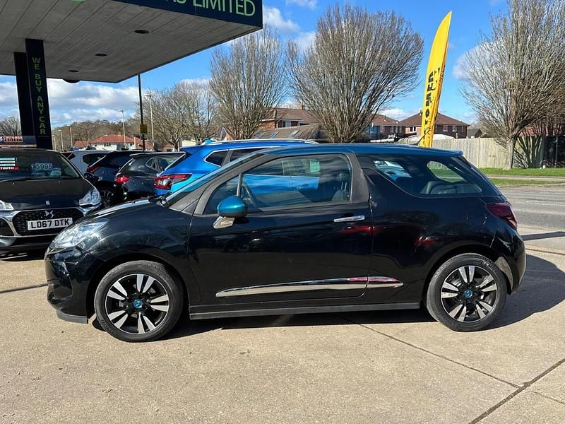 Used DS Automobiles DS3 Chic 110 HP (80 kW) 2016 Black Hatchback