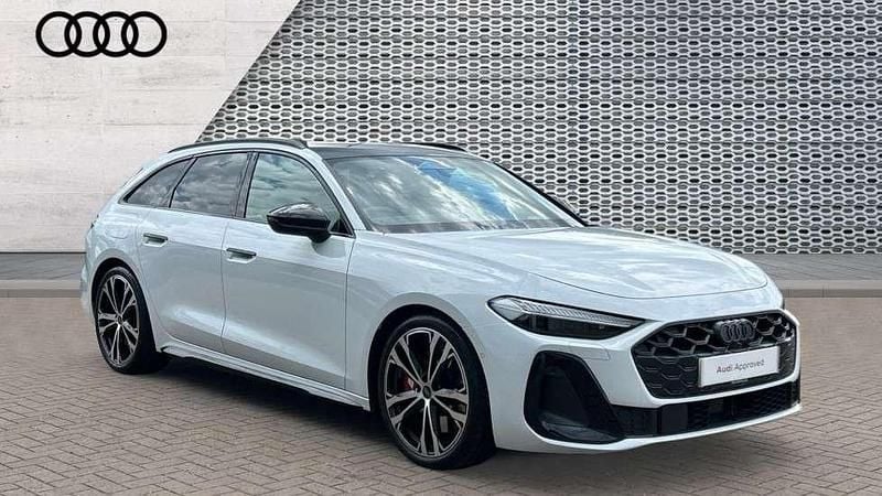 White Used 2025 Audi S5 Advanced Estate | £55,882 (Good price) - Image 1/4