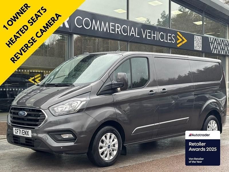 Grey Used 2021 Ford Transit Custom Limited Van | £15,490 (Super price) - Image 1/3