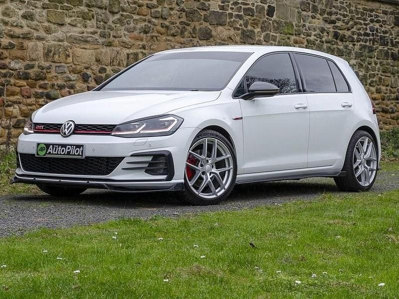 Used VW Golf VII GTI 320 HP (235 kW) 2018 Blue Hatchback