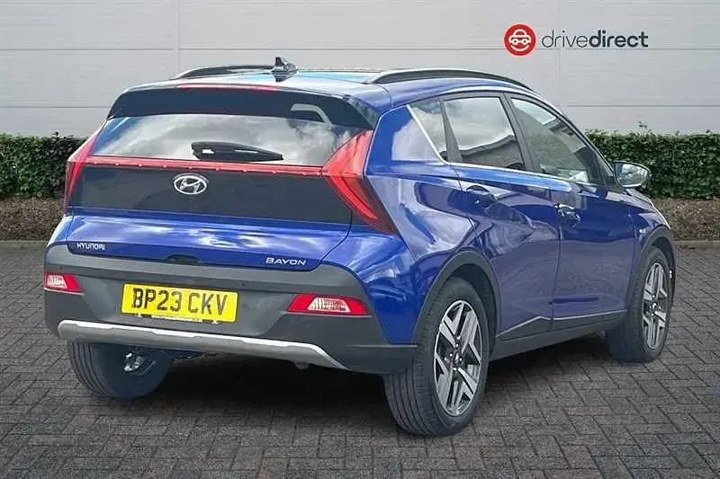 Used Hyundai Bayon Premium 100 HP (73 kW) 2023 Blue SUV