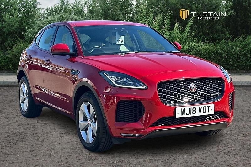 Red Used 2018 Jaguar E-Pace R-Dynamic SUV | £17,999 (Fair price) - Image 1/4