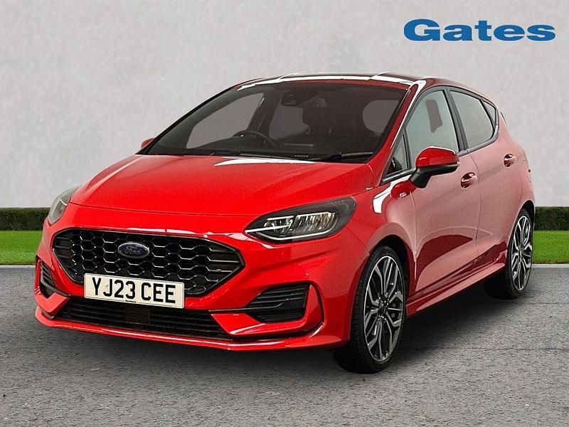 Used Ford Fiesta ST-Line X 125 HP (91 kW) 2023 Red Hatchback