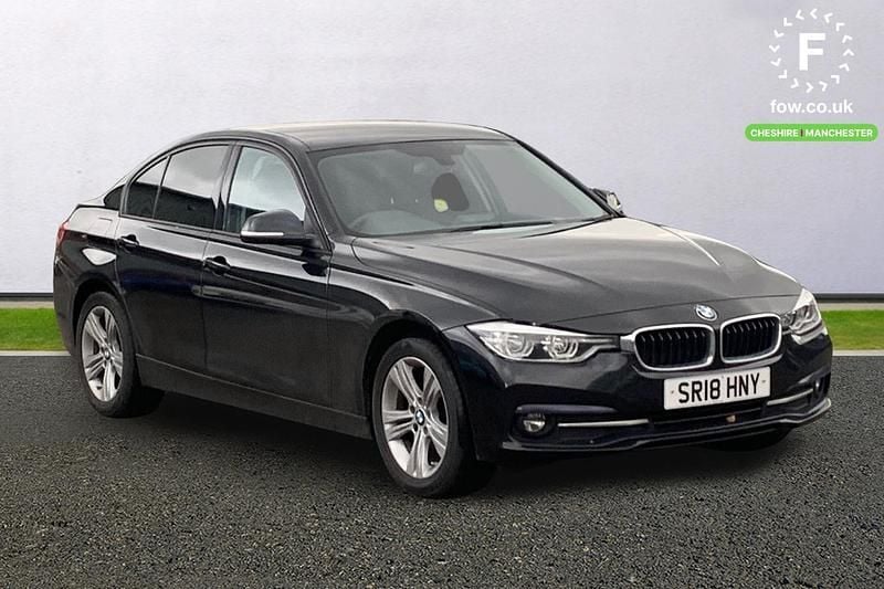 Black Used 2018 BMW 318 Sport Line Sedan | £10,599 (Super price) - Image 1/3