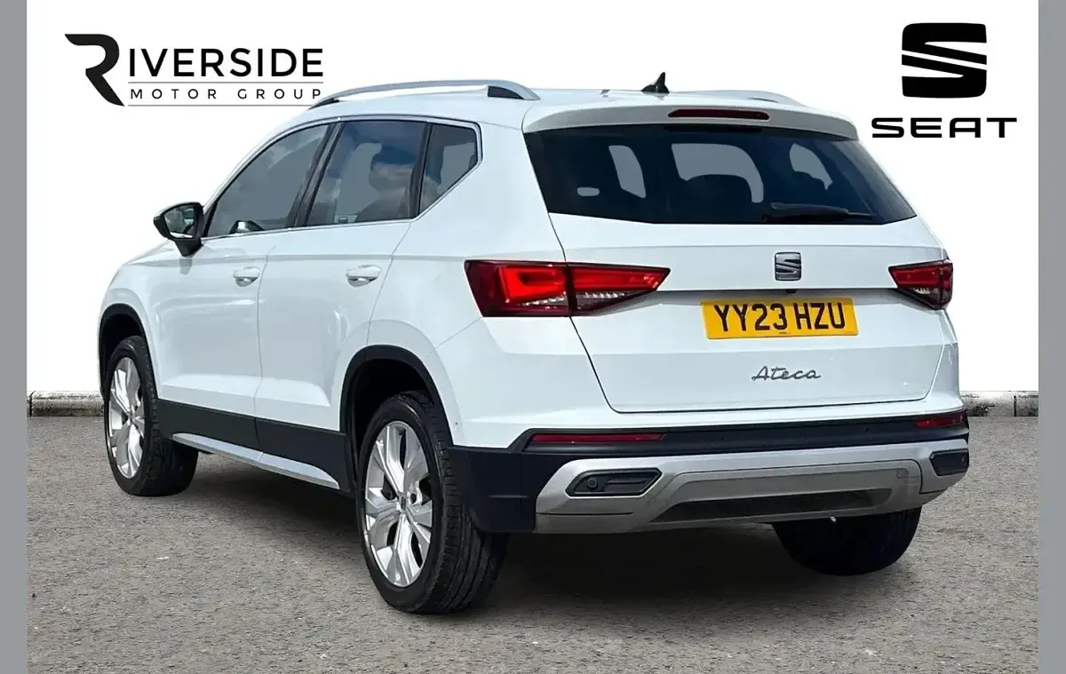 Used Seat Ateca Xperience 150 HP (110 kW) 2023 Nevada white SUV