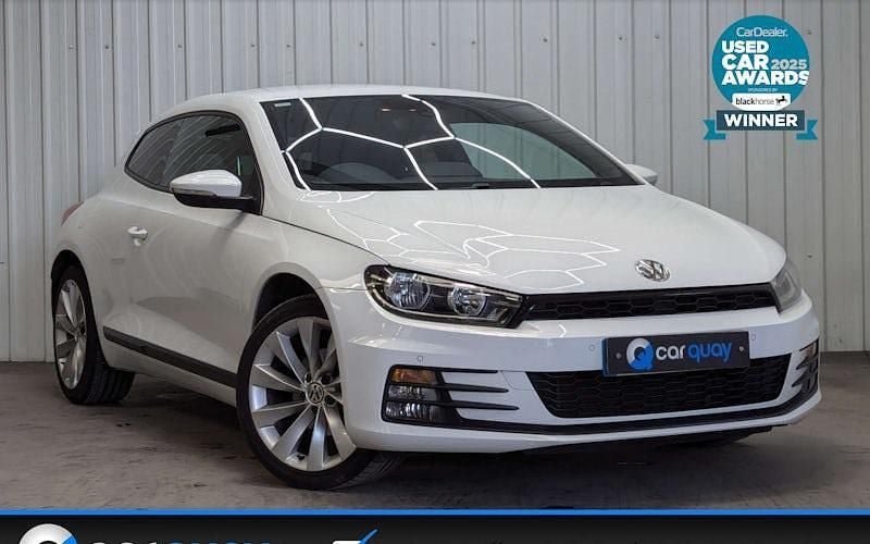 Used VW Scirocco GT 125 HP (91 kW) 2017 White Coupe