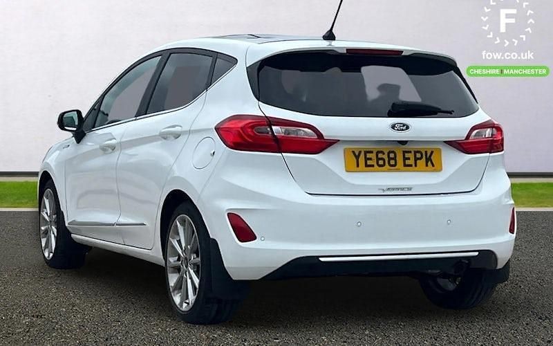 Used Ford Fiesta Vignale 140 HP (102 kW) 2018 White Hatchback