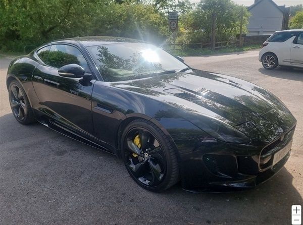 Black Used 2016 Jaguar F-Type R Coupe | £32,995 (Fair price) - Image 1/1