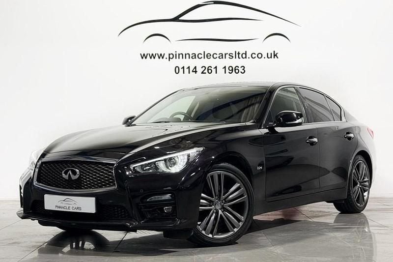 Used Infiniti Q50 Sport Tech 2017 Black Sedan