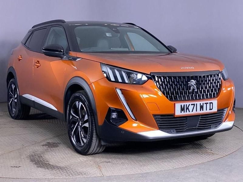 Orange Used 2021 Peugeot 2008 GT SUV | £15,399 (Fair price) - Image 1/4