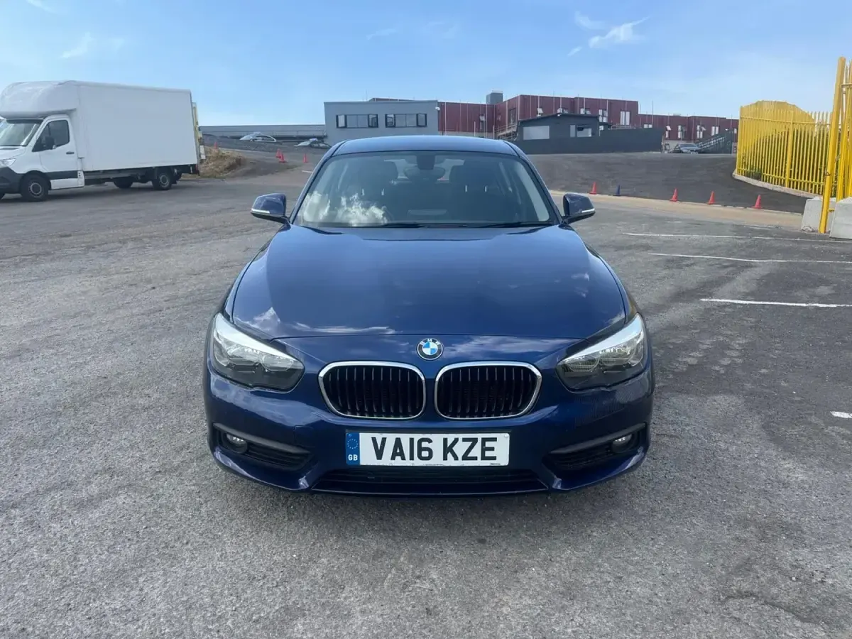Used BMW 116 Efficient Dynamics 116 HP (85 kW) 2016 Blue Hatchback
