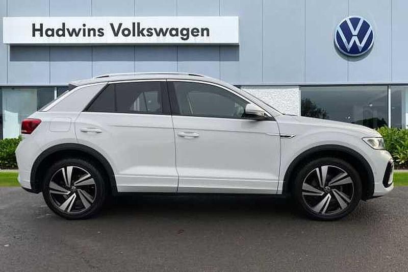 Used VW T-Roc R-line 150 HP (110 kW) 2022 White SUV