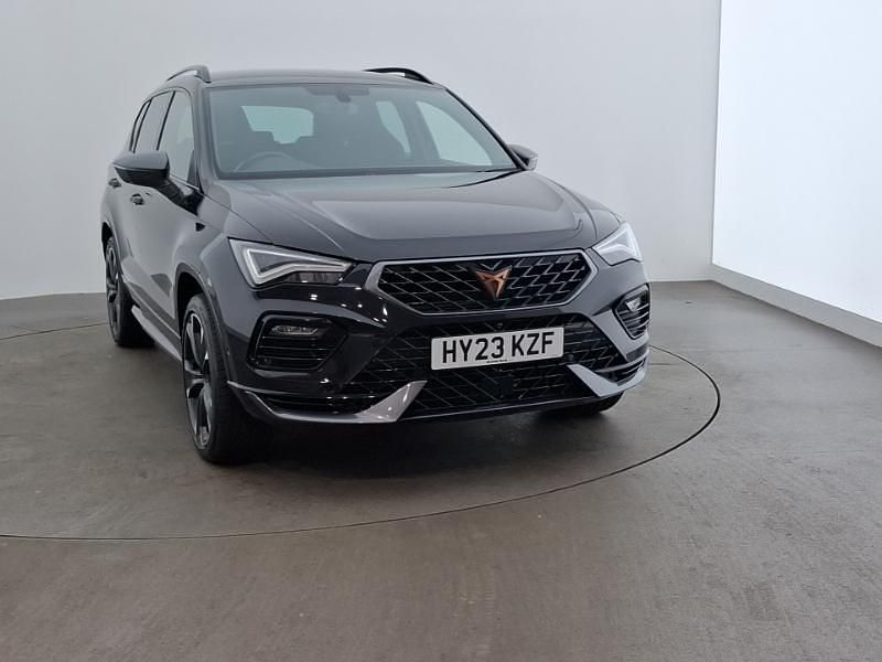 Black Used 2023 Cupra Ateca VZ1 SUV | £26,498 (Good price) - Image 1/4
