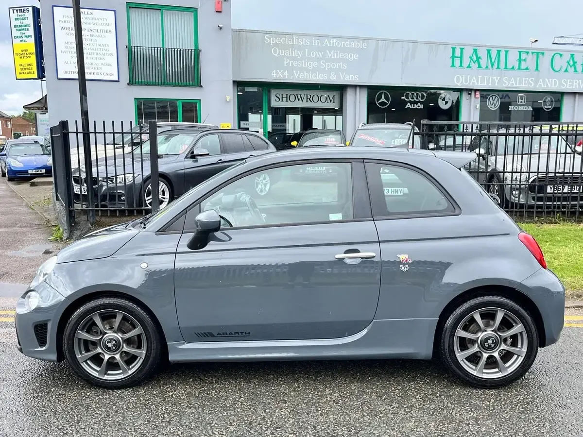 Used Abarth 595 145 HP (106 kW) 2017 Grey Hatchback