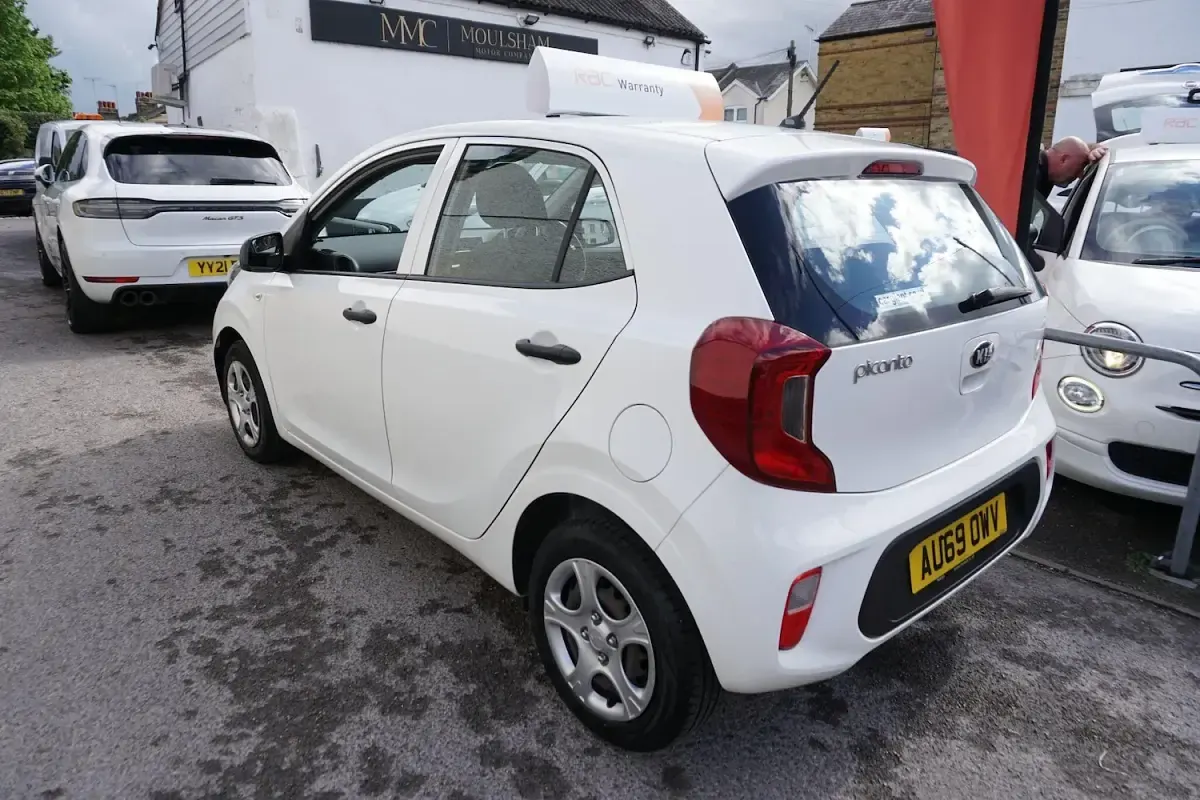 Used Kia Picanto 66 HP (48 kW) 2019 White Hatchback