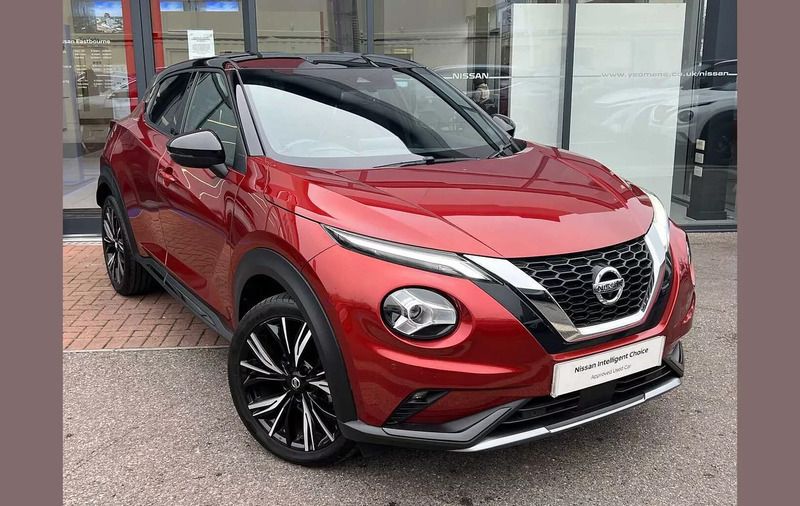 Red Used 2021 Nissan Juke Tekna+ SUV | £17,000 (A bit pricey) - Image 1/4
