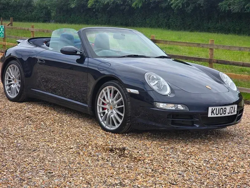 Used Porsche 911 Carrera 4S Cabriolet 2008 Blue Cabriolet