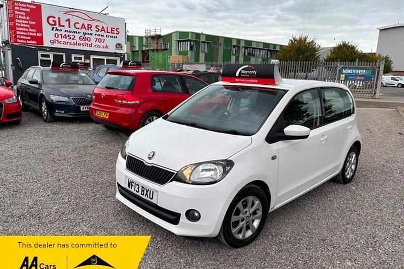 White Used 2013 Skoda Citigo Elegance Hatchback | £5,410 (Fair price) - Image 1/1
