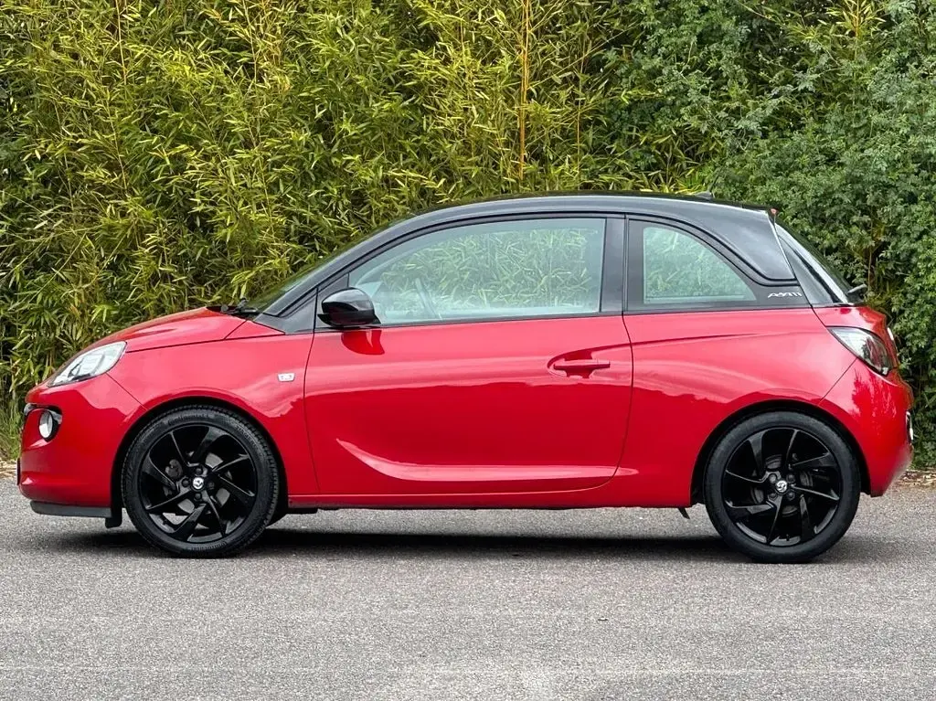 Used Vauxhall Adam 70 HP (51 kW) 2018 Red Hatchback