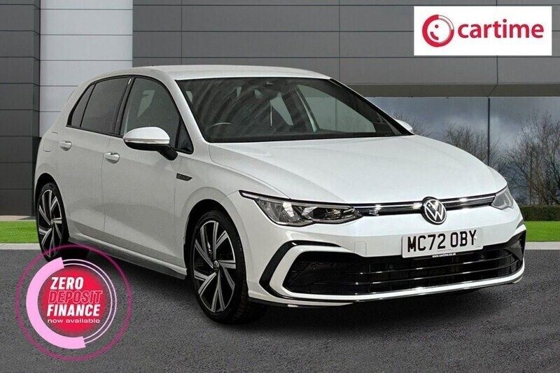White Used 2023 VW Golf VIII R-line Hatchback | £19,300 (Fair price) - Image 1/3