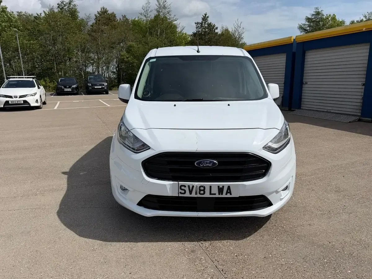 Used Ford Transit 100 HP (73 kW) 2018 White Van