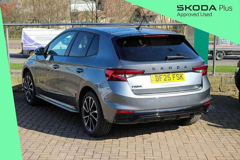 Used Skoda Fabia Monte Carlo 113 HP (83 kW) 2025 Graphite grey metallic Hatchback