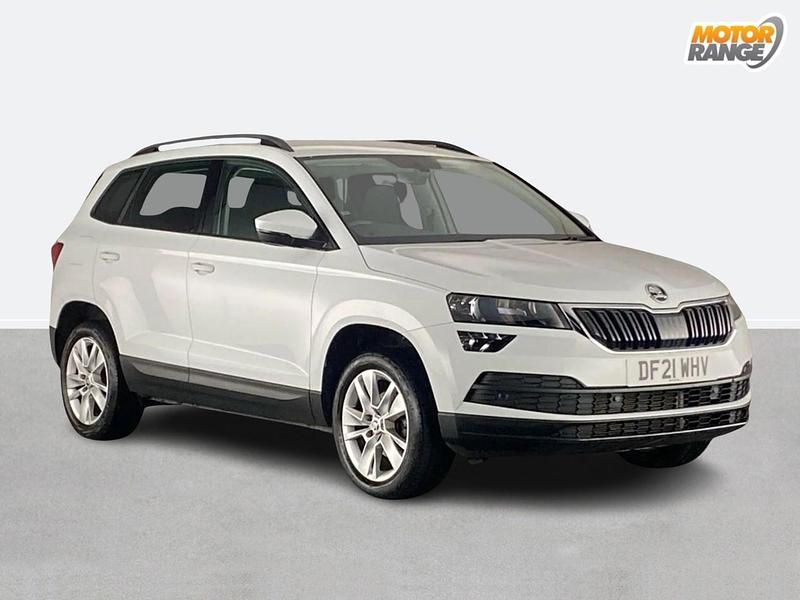 Used Skoda Karoq SE Technology 150 HP (110 kW) 2021 White SUV
