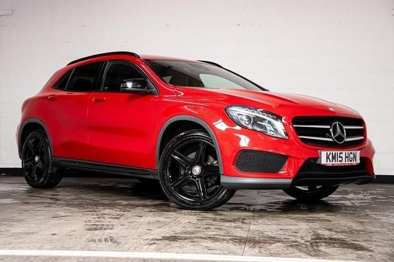 Red Used 2015 Mercedes GLA220 AMG line SUV | £10,240 (Good price) - Image 1/1