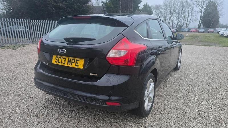 Used Ford Focus Zetec 2013 Black Hatchback