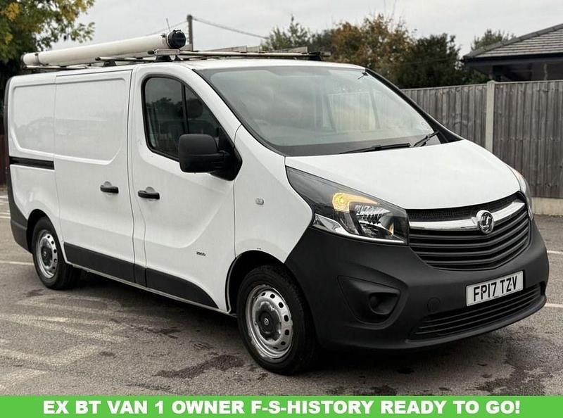White Used 2017 Vauxhall Vivaro S Van | £8,000 (Good price) - Image 1/4