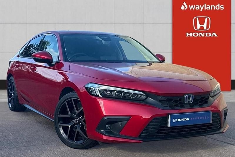 Used Honda Civic Advance 2024 Red Hatchback