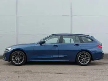 Used BMW 320 Sport Line 184 HP (135 kW) 2021 Blue Estate