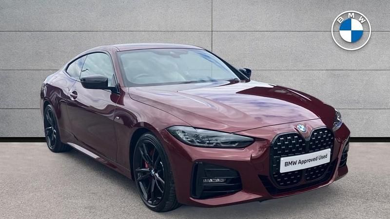 Red Used 2022 BMW 420 M Sport Coupe | £32,450 (A bit pricey) - Image 1/4
