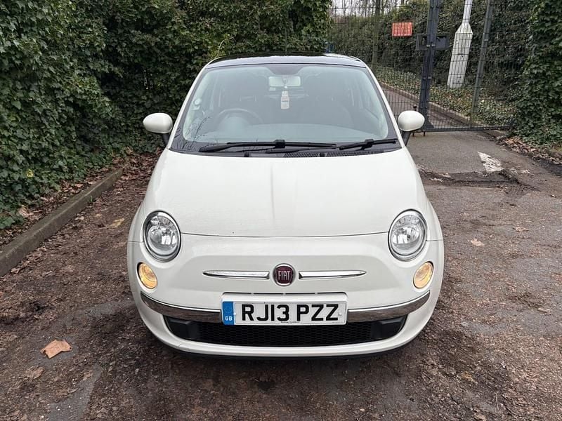 Used Fiat 500 Lounge 2013 White Hatchback