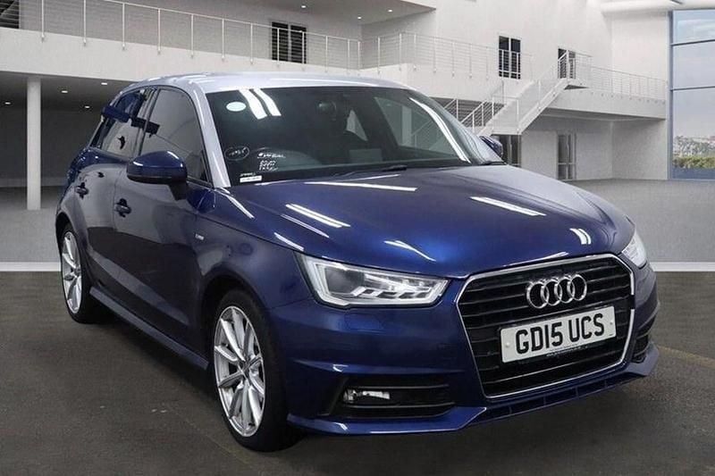 Used Audi A1 Sportback S-Line 2015 Blue Hatchback